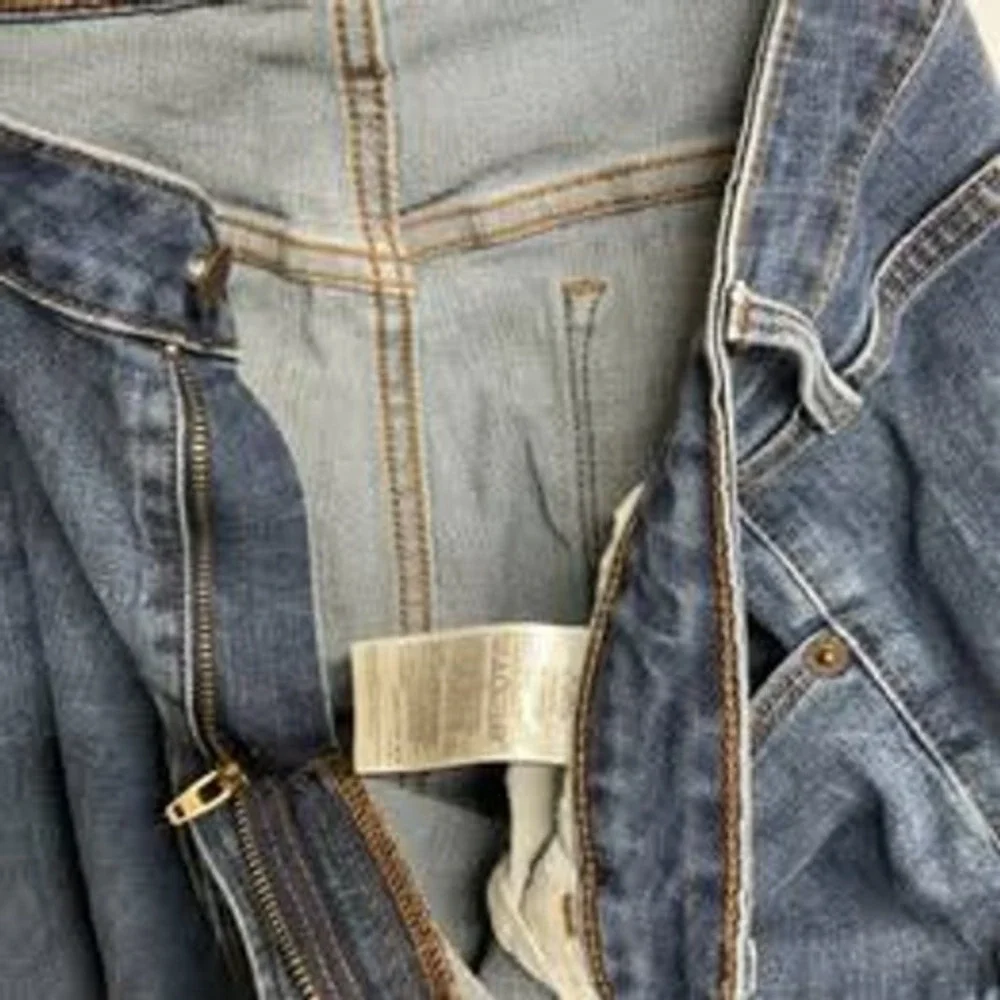 Old Navy Power Slim Straight Jeans Womens 20 Blue Medium Wash Denim High Rise